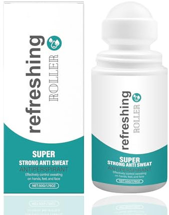 Antitranspirant Deo Gegen Starkes Schwitzen I Roller On gegen Schweiß, Anti Schweiß Deo bei Hyperhidrose mit Langzeitschutz I Schwitzen am Kopf und Hände I Deoroller für Damen & Herren (1)