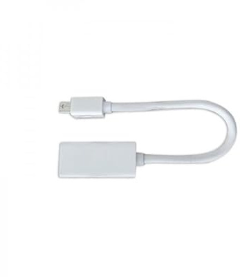 Watio Wave Adapter - Mini DisplayPort till HDMI, 1 port, stöder upplösningar upp till 4K, kompakt och lätt, perfekt för anslutning av enheter till externa bildskärmar.* #*