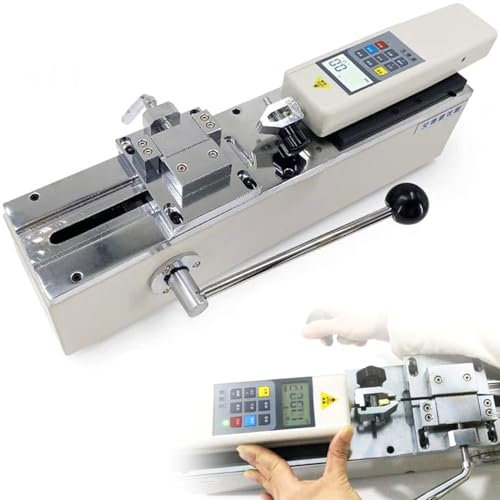 Manual Push-Pull Test Bench with Digital Force Gauge, 1000N Capacity for Precision Mechanical Testing