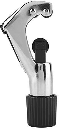 Mini Cortador de Tubos de 6-42 mm Cortador de Tubos Ajustable con Ruedas de Corte para Cortar Tubos de Cobre, PVC