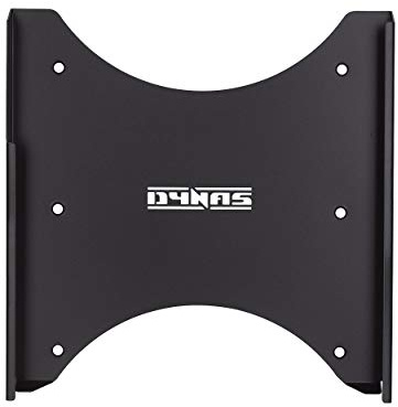 Dynas Wall Mount for PS4 Slim Console – Compatible with PlayStation 4 Wall Mount– 3 Min Install – Works Perfectly, Keeps Box Cool & Hidden – Includes Fixtures & Fittings (Black)