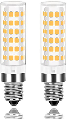 TIAFELNGLY E14 LED Maiskolben Lampen, 7W E14 LED Leuchtmittel Warmweiss LED Mais Glühbirnen 2er Pack