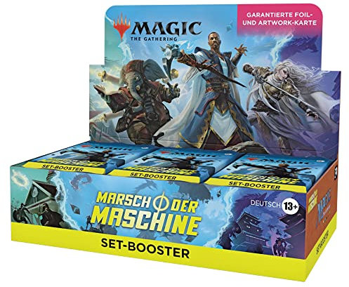 Magic: The Gathering Marsch der Maschine Set-Booster-Display, 30 Booster (Deutsche Version)