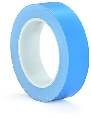 Qrity 10mm x 25m Cinta Adhesiva Almohadilla Pasta Térmica, con Excelente Aislamiento Alta Conductividad Térmica, 1 Pieza Cinta Adhesiva Térmica de Doble Cara para Iluminación LED Televisores IC y LED