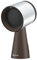 AMZCHEF Cappa Aspirante Portatile,Cappa Cucina con Ventola a 3 Velocità, Luce LED, Bassa Rumorosità, Aspirazione 120m³/h, Ventola da Cucina per Barbecue Indoor, Hot Pot, Marrone