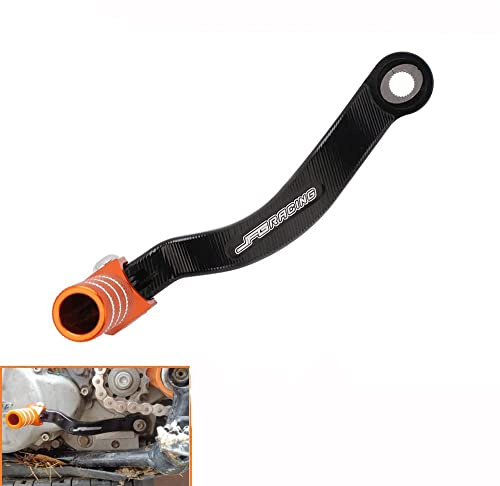 JFG RACING Motorrad Schalthebel, schalthebel,Aluminium exc Motorrad Schalthebel für smc 690 450 exc lc4 640 SX XC XCW SXF XCFW EXC MXC XCF 250-560 - Orange