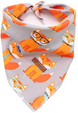 Unique Style Paws Dog Bandana Square Dog Scarf Dog Kerchief, Cotton Bibs Sarf for Small Medium Large Dogs Adjustable Dog Bandanas鈥?,X00175XFH5