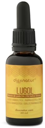 DIOXNATUR® Lugol Lösung 5 % pharmazeutische Qualität, 30 ml, integrierte Pipette, optimale Konzentration von Jod- und Kalium-Iodid
