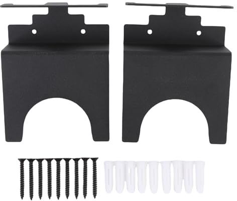 NOENNULL Winkelschleiferhalter Halterung Wandmontage Politur Halter Schwarz Winkelschleifhalter Ständer Metall Garage Workshop Organizer für Wachsmaschinen