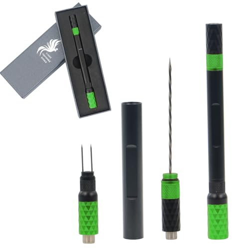 Zigarrenstanzer und Zigarrennoppe, 4-in-1 Der Zigarrenstanzer für alle Zigarren ist ein praktisches und unverzichtbares Zigarrenzubehör für Zigarrenliebhaber tolles Geschenk für einen Mann