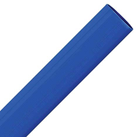 PLASTFLAT MS 25mm (1 Zoll) Länge Meterware - Mittelschwerer Flachschlauch aus PVC mit Polyestereinlage als Zulaufschlauch Ablaufschlauch Druckschlauch für Flüssigkeiten