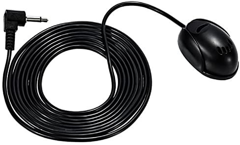 Hikity Microfono Autoradio 3,5 MM Microfono Esterno per Auto Veicolo Head Unit Bluetooth Audio Stereo Radio GPS DVD