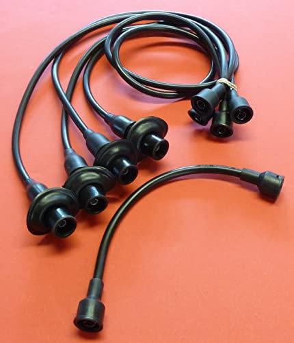 Zündkabel Zündkerzenstecker SERIEN-SATZ SCHWARZ KOMPLETT