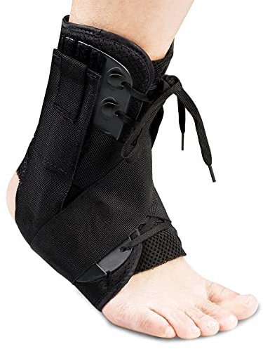 LAFUYSO Sprunggelenkbandage - Einstellbares Fußbandage, Rechte und Linke von Verstauchungen und Achillessehnenentzündung - Frauen und Männer