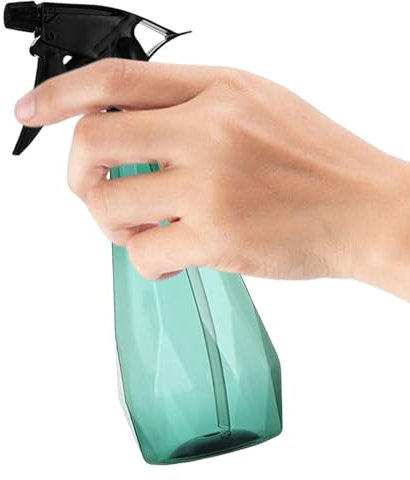 Vaporisateur de brume pour fleurs, 500 ml, brume fine avec déclencheur à pompe supérieure, atomiseur pour, jardinage à domicile