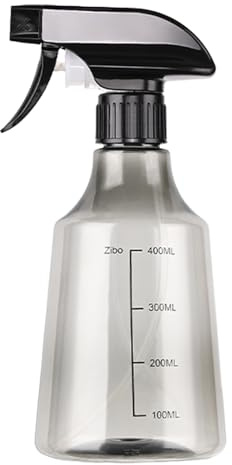 Hitburu Spray Bottles Small, Pet Care Water Spray Bottle, Adjustable Nozzle Empty Liquid Container 500ml for Gardeners Laundry Stain Removal Plant Care Car Detailing