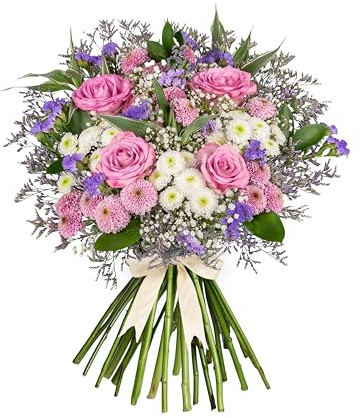 Florist Choice Surprise Premium Fresh Flower Bouquet – Stunning Mixed Stems for: Birthdays, Anniversaries & Sympathy – Next day Flowers Delivery