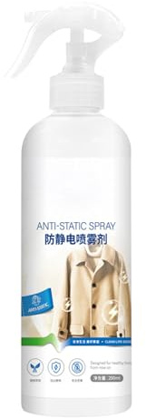 Borttagare för statisk elektricitet - Resestorlek Statisk skyddspray | naturligt antistatiskt hår möbler Kläder bilspray, anti-krympspray för hemresekontor | Hår Kläder Katt Möbelskydd
