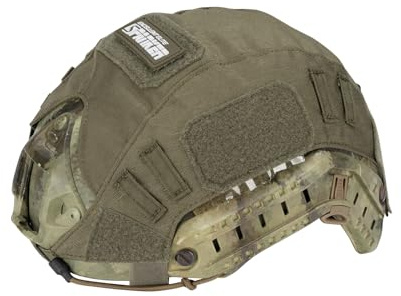 EXCELLENT ELITE SPANKER Tactical Helmet Cover, Military Fast Helmet Cover for Ops-Core Fast PJ/MH in Size M/L -Without Helmet(Ranger Green)