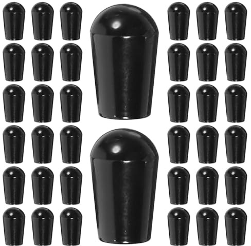 HEMOTON 100 Tapas de Extremo para Ganchos de PVC Negro, Protectores Versátiles para Evitar Daños en Equipos, Cubiertas Protectoras para Perchas