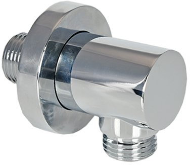 ATCO® Schlauchanschluss Design Wandbogen RONDO II Wandanschlussbogen Wandanschluss Brauseschlauch Duschschlauch Schlauch Duschsysteme Dusche Bad rund Messing vc