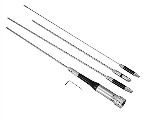 UHF bilantenn, Bewinner SG-7900 Universal högförstärkt bilradioantenn 144 / 430Mhz Sg7900 kortpiskantenn med UHF-gränssnitt (M-typ)