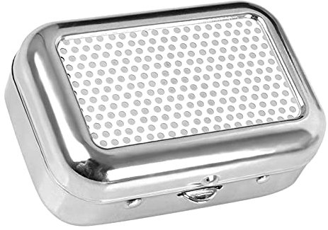 Portable Mini Square Metal Ashtray - Detachable Pocket Design With Lid for Outdoor Camping, Travel, Garden, Bar, Car