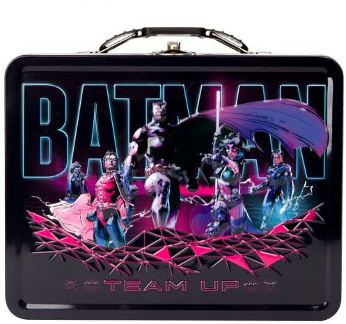 Batman Neon Outrun Tin Lunchbox