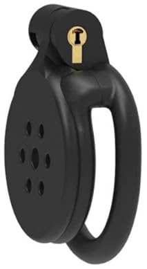 Bondage Masters Chastity Cage Male Chastity Device 3D Design Resin Material, Metal and Plastic Padlocks Included
