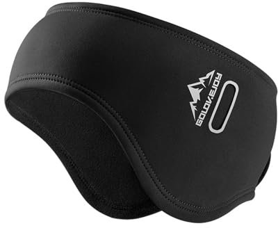 Wnddle Sport Stirnband Ohrenwärmer, Winter Stirnband Sport für Damen Herren, Ohrenwärmer Stirnbänder Perfekt für Joggen, Laufen, Wandern, Fahrrad und Motorrad Fahren.