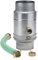 Regensammler Regenwassersammler Zink mit Anschluss - Set DN 76