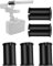 Borenbuir 6 Pcs Microphone Shock Mount Rubber Spacer Tube Microphone Sleeve Washer Compatible with Sony Camcorder Rode NTG, Sennheiser MKH Shotgun Mic FX3,FS7,FX6,FX8,FX9,NX80,FS5