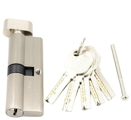 Bombin Cerradura Seguridad, Bombin Doble Embrague Cerraduras de puertas Cilindros de cerradura de seguridad 55 60 65 70 75 80 mm Uso apto para cerradura de puerta de 35-50 mm de espesor Uso apto para