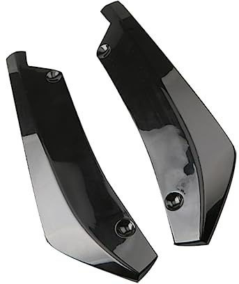 ABOOFAN 1 paire Spoiler Arrière Fibres de Kit pour Voiture Amélioration et Performance Facile à Installer Finition Brillante