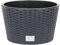 PROSPERPLAST Rato Pot rond anthracite 4,7 litres avec pot à planter Ø 20 x 19 cm