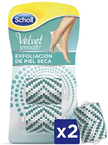Scholl Velvet Smooth Refill Exfoliating Dry Skin Feet And Legs X2