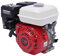 Benzinmotor 7.5 PS Motor Industriemotor 5.1 KW Tankdeckel mit Gewinde Luftkühlung, 20 mm Durchmesser mit Ölalarm Rückstoß Benzinmotor Kraftstoffverbrauch, Spritzen Schmiermodus (Weiß)