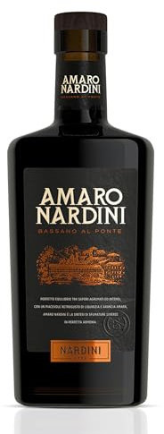 NARDINI Amaro 29% vol. - italienischer brauner Kräuterlikör, nach traditioneller Rezeptur hergestellt - mit Enzianwurzel, Bitter-Orange und Pfefferminze (1 x 0,7l)