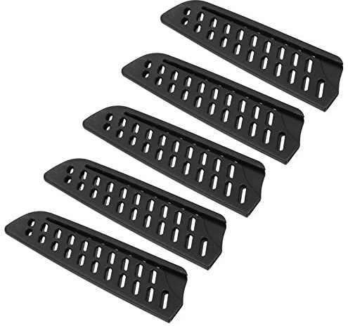PATIKIL PP Sicurezza Coltello Copertura Manicotti per 5 Santoku Coltello, 5pz Coltelli Edge Protezione Protezione Universale Coltello Fodero Portatile per Cucina, Nero