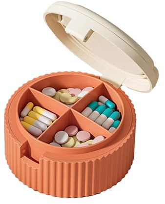 Box pillola, organizzatore di pillole Scatola di distributore di medicinali