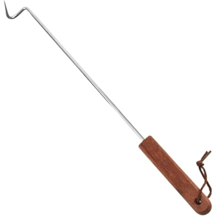 Gancho para carne trenzada, gancho para carne, acero inoxidable, accesorio para, herramienta de comida para costillas, pollo, perros calientes,