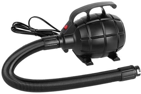 Elektrisk Pump Luftmadrasspump Snabb Uppblåsning Luftpump Uppblåsningstömare Med 4 Munstycken For Luftmadrass Flotte Båt Snabb Inflation Och Deflation