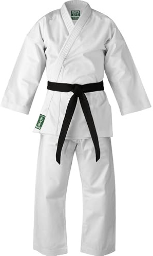 Blitz Kokoro Middleweight Karate Suit - White, 1/140cm