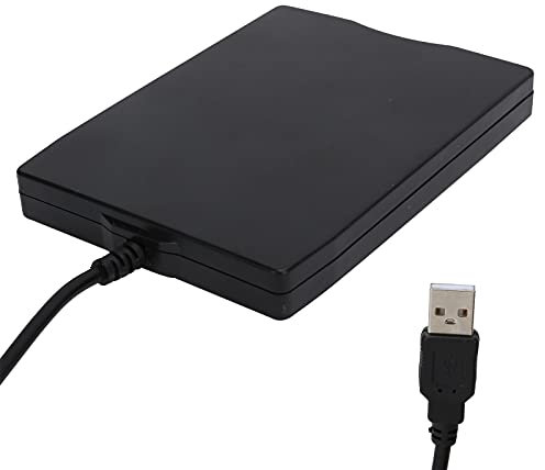 Laptop PC Diskettenlaufwerk 3,5 Zoll 1,44 MB FDD Diskettenlesegerät Tragbarer USB Externer Diskettentreiber-Lesegerät für S98se/ME/2000/XP, für OS X 8.6