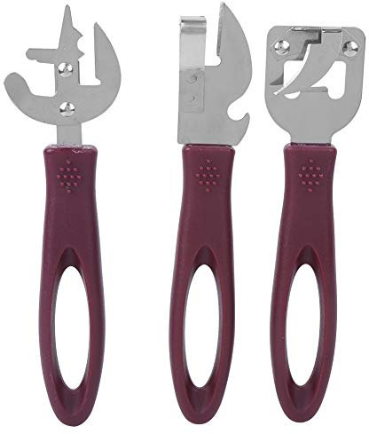 Apriscatole manuali, apriscatole multifunzionali in acciaio inossidabile Set apribottiglie manuale professionale Ristorante Family Camping