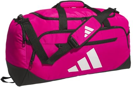 adidas Defender Duffel Bag, Team Shock Pink 2, OSFA