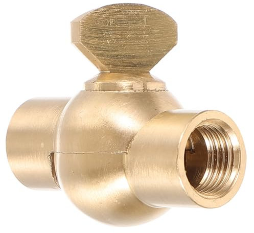 OSALADI Kupfer Schwenkbarer Wandleuchtenadapter Mit Innengewinde Flexibler Deckenlampenadapter Für Pendelleuchte Winkelverstellbarer Lampenfassung-drehkonverter Praktisches Zubehör