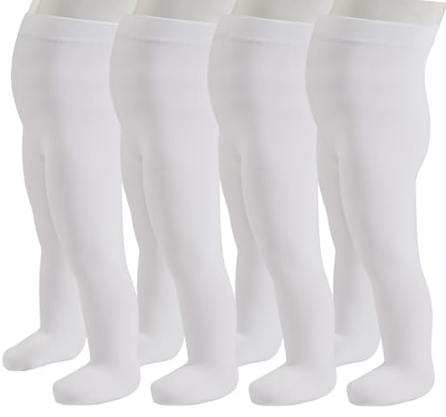 PIKY PACK 4 paires de collants bébé, collants microfibre pour bébé, collants nouveau-né 40 deniers, 3-24 mois, fabriqués en Italie