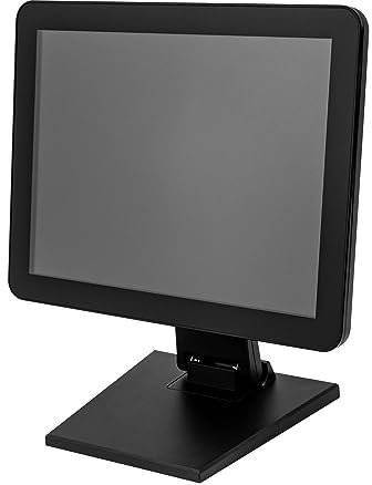 Registrierkasse, Touchscreen Kassendisplay 15 Zoll Bildschirm Monitor für Verkaufsstelle Einzelhandel Registrierkasse 10 Punkt Touch Klappbar Wandmontage