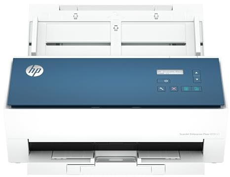 HP ScanJet Enterprise Flow 9000 s1, Scanner, bis A3, ADF für bis zu 100 Blatt, USB 3.0, LCD-Display, bis zu 30.000 Seiten täglich